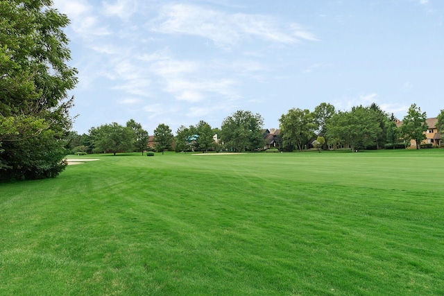 4917 Whistlewood Ln Unit 5, Westerville, OH 43081 - view of yard with view of golf course