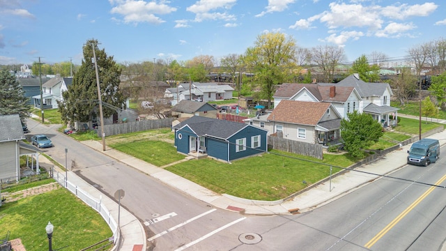 birds eye view of property featuring a residential view