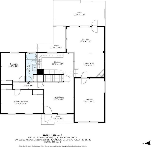 5308 Sharon Ave, Columbus, OH 43214 - home floor plan