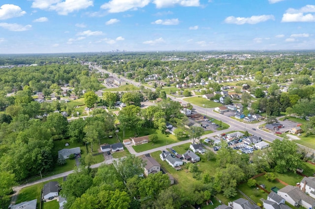 view of property location with nearby suburban area