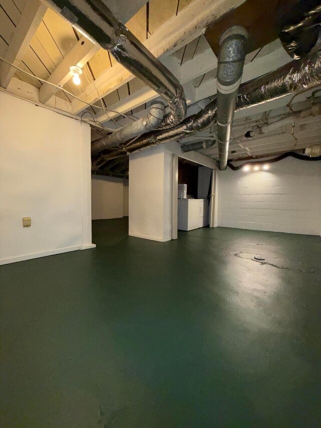 119 Highland Ave, Circleville, OH 43113 - view of unfinished basement