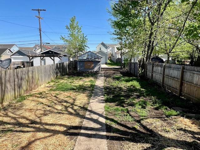 view of street featuring a residential view