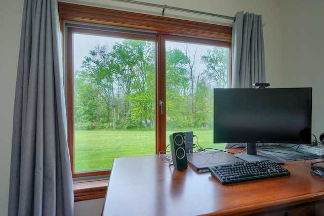 2051 River Rd, Delaware, OH 43015 - home office featuring plenty of natural light