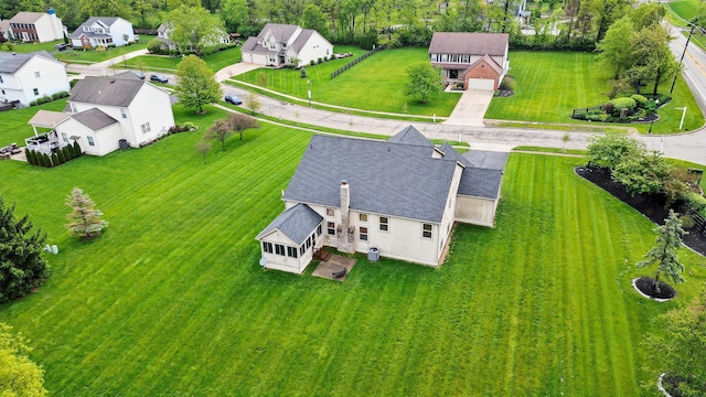 1775 Harrison Pond Dr, New Albany, OH 43054 - aerial perspective of suburban area