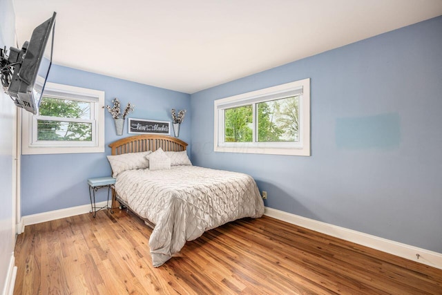 5392 Grandon Dr, Hilliard, OH 43026 - bedroom featuring baseboards and wood finished floors