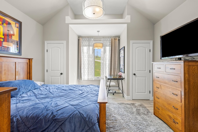 39403 State Route 689, Albany, OH 45710 - bedroom with vaulted ceiling