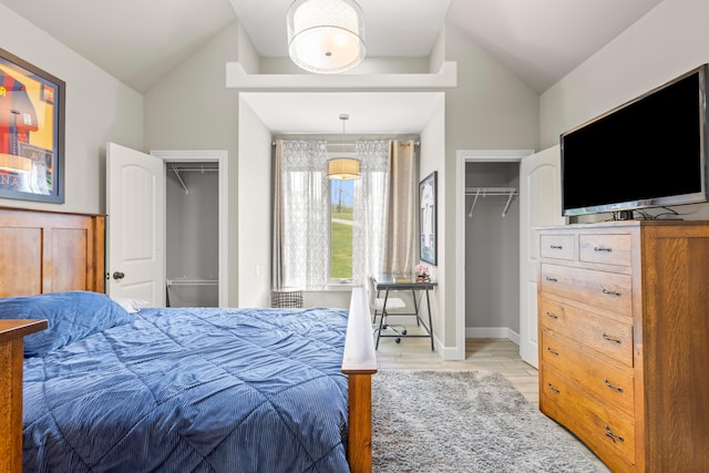 39403 State Route 689, Albany, OH 45710 - bedroom featuring vaulted ceiling