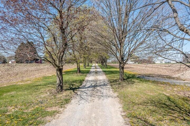 view of road