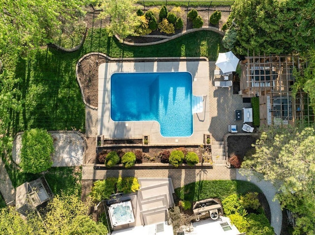 bird's eye view