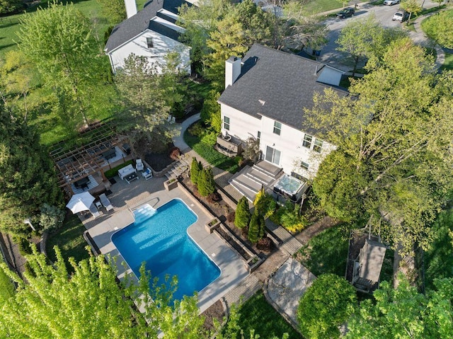 aerial view