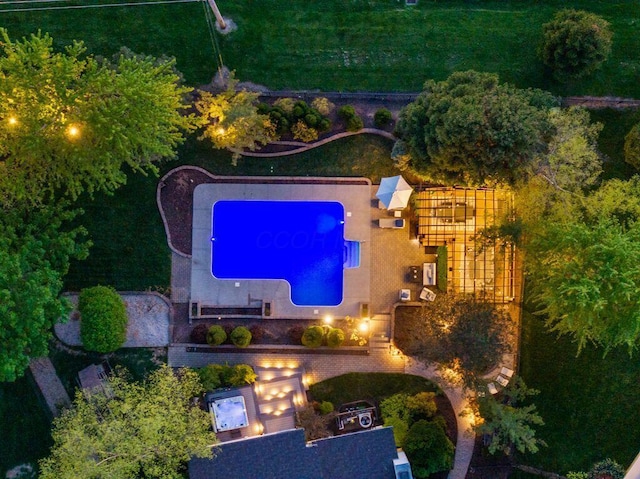 bird's eye view