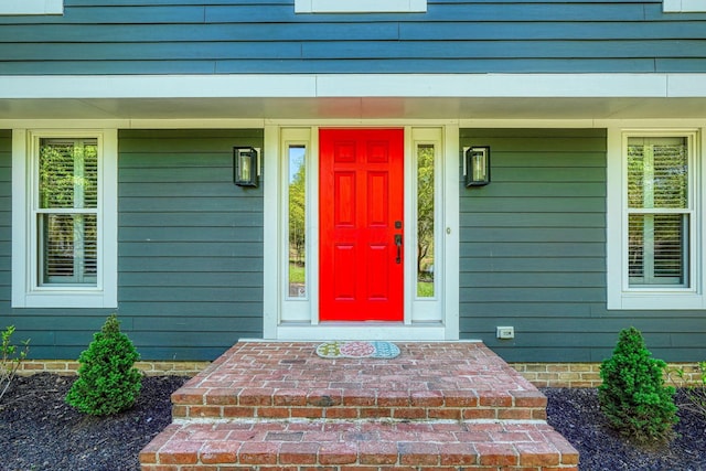 view of entrance to property