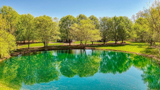 property view of water