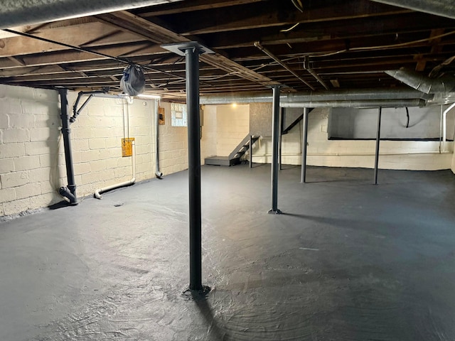 1464 E 26th Ave, Columbus, OH 43211 - view of unfinished basement