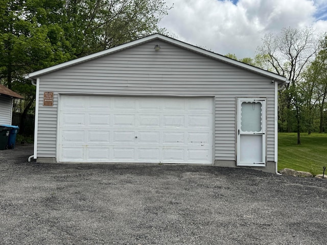 5229 Bean Oller Rd, Delaware, OH 43015 - view of detached garage