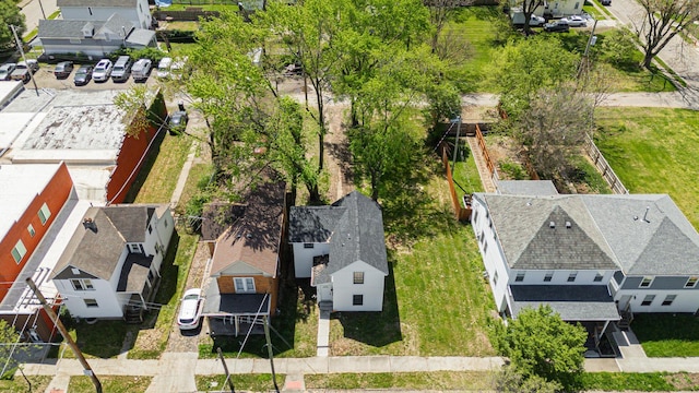 331 E Barthman Ave, Columbus, OH 43207 - bird's eye view featuring a residential view