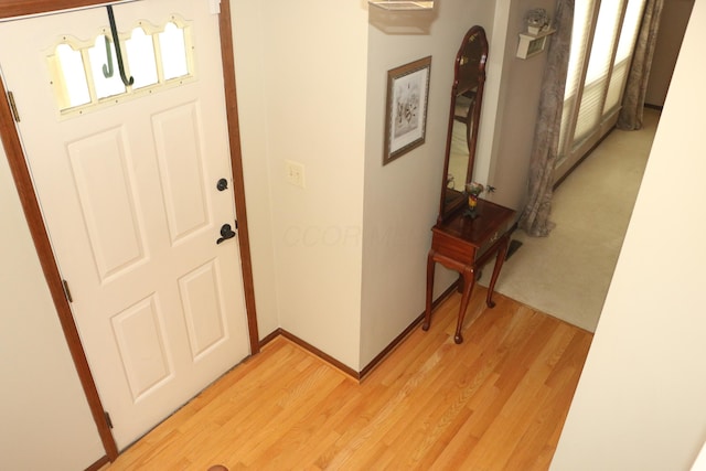 10160 Wellington Dr, Pickerington, OH 43147 - entrance foyer with light wood-style flooring