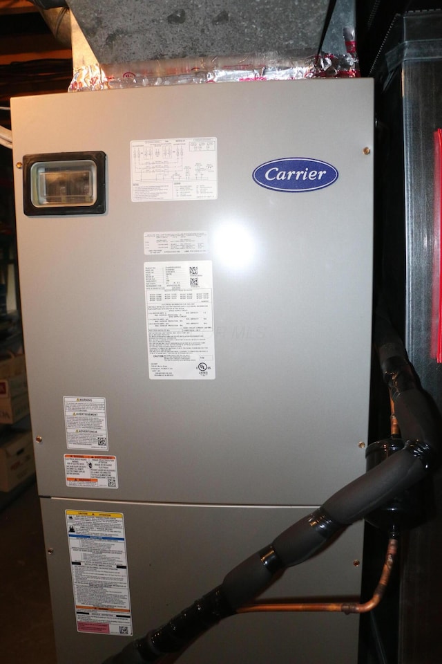 10160 Wellington Dr, Pickerington, OH 43147 - utility room featuring heating unit
