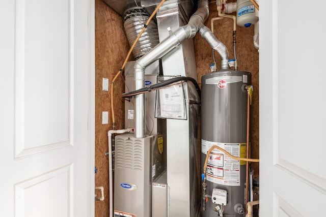 utilities featuring water heater