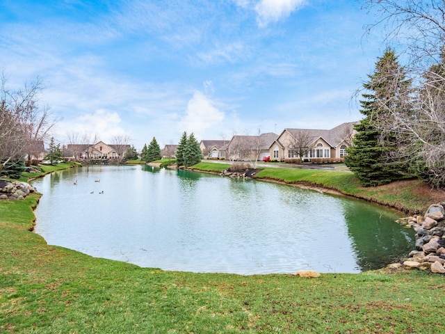 property view of water