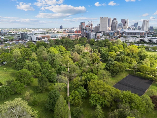 884 Neil Ave, Columbus, OH 43215 - aerial view of city skyline