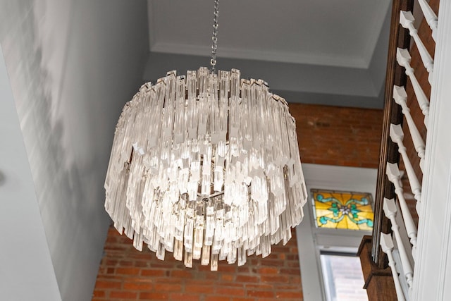 884 Neil Ave, Columbus, OH 43215 - detailed view of a chandelier