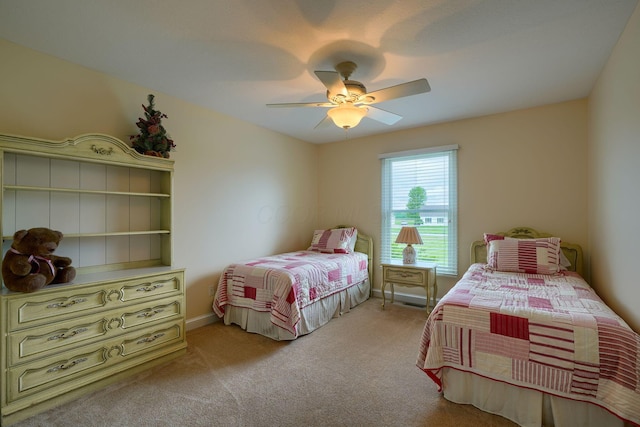 4656 Meadowgrove Dr NW, Carroll, OH 43112 - bedroom featuring carpet flooring and ceiling fan