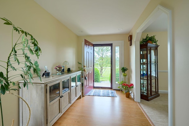 4656 Meadowgrove Dr NW, Carroll, OH 43112 - foyer featuring light wood finished floors