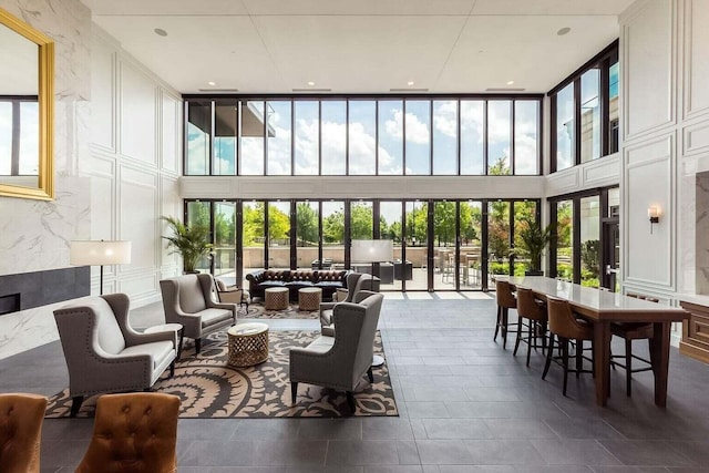 view of lobby