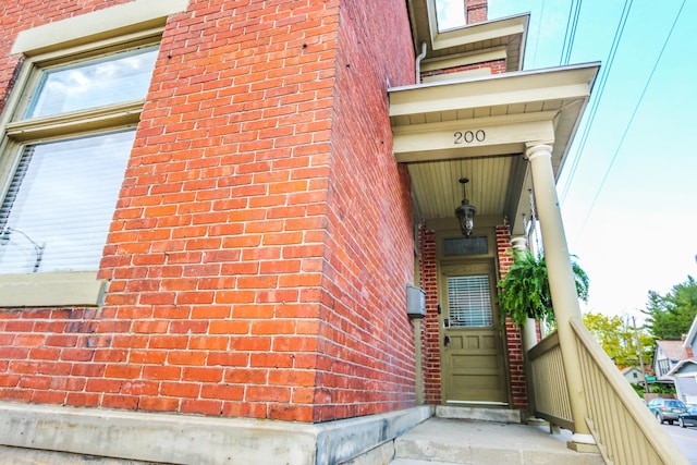 200 Thurman Ave, Columbus, OH 43206 - entrance to property with brick siding