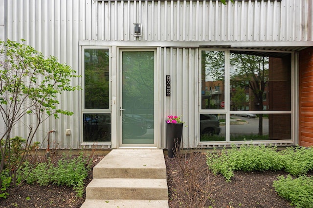 view of property entrance
