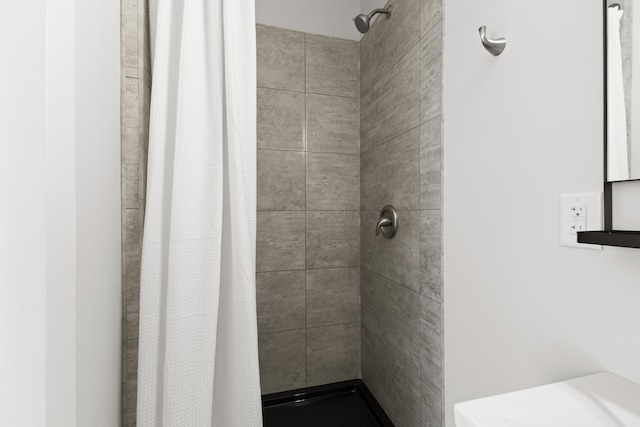 full bath with a stall shower