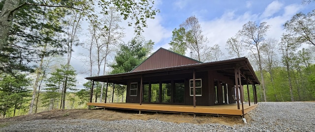 view of home's community with a deck