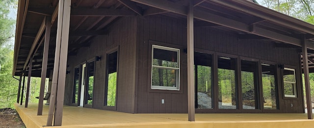 view of home's exterior