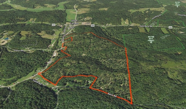 36472 Kern Rd, Nelsonville, OH 45764 - map of property location