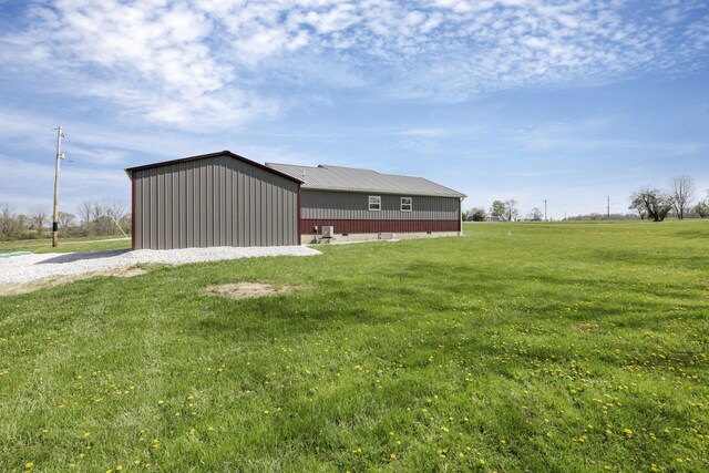 7435 Baltimore Somerset Rd NE, Thornville, OH 43076 - view of pole building with a lawn