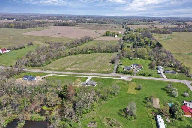 7435 Baltimore Somerset Rd NE, Thornville, OH 43076 - bird's eye view featuring a rural view
