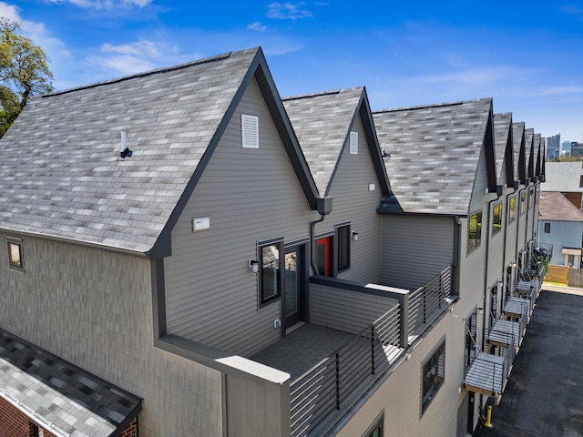 view of rear view of property