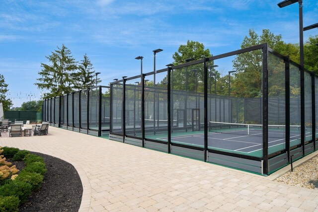 exterior space with fence