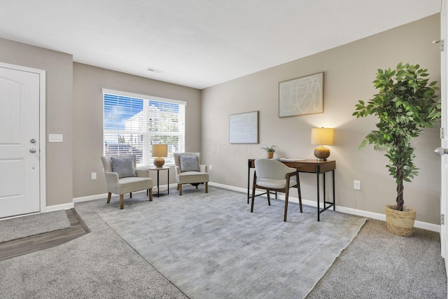 483 Autumn Ridge Cir, Pickerington, OH 43147 - office with carpet and baseboards
