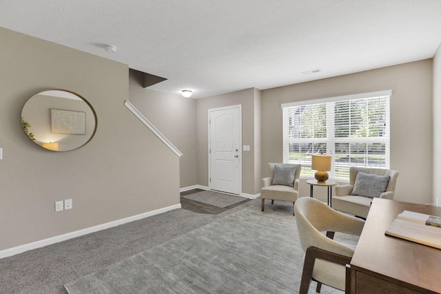 483 Autumn Ridge Cir, Pickerington, OH 43147 - sitting room with carpet floors and baseboards
