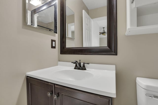 347 Wyncroft Ct, Pataskala, OH 43062 - bathroom featuring vanity and toilet