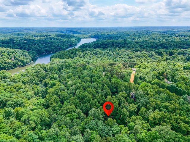 1889 Wolverine Dr, Sugar Grove, OH 43155 - aerial view of a forest and a large body of water