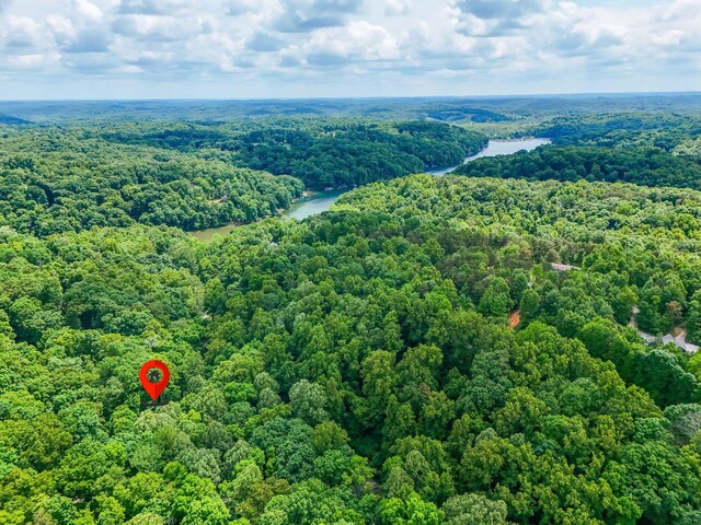 1889 Wolverine Dr, Sugar Grove, OH 43155 - drone / aerial view of a forest and a large body of water