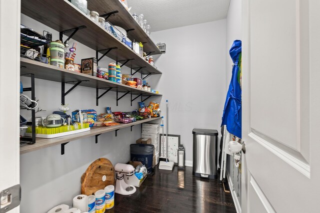 view of pantry