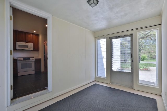 view of doorway to outside