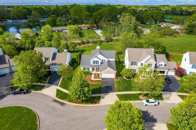 5068 Shadow Woods Ct, Powell, OH 43065 - aerial perspective of suburban area