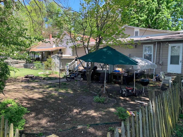 167 Fountain St, Logan, OH 43138 - view of yard with a fenced backyard