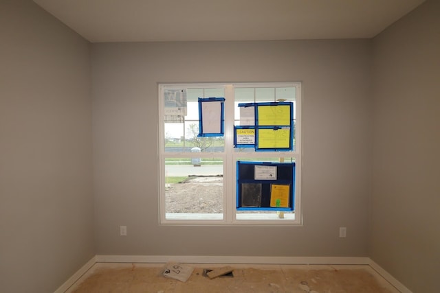 378 Canterbury Rd, Commercial Point, OH 43116 - spare room featuring baseboards