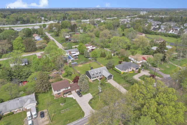 845 Mcnaughten Rd, Columbus, OH 43213 - aerial view featuring a residential view